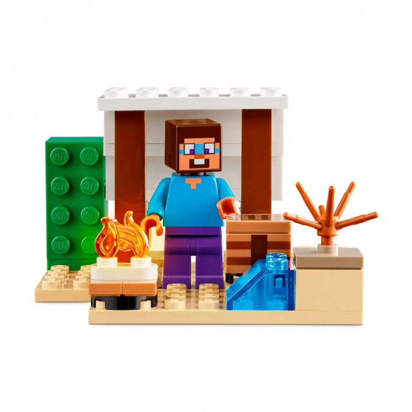 Конструкция LEGO Minecraft 21251 Экспедиция Стива в пустыню в Мытище