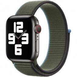 Ремешок для Apple Watch 40mm Inverness Green Sport Loop (MYA12ZM/A), зелёные холмы