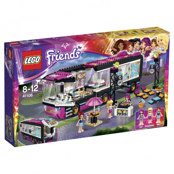 Конструктор LEGO Friends 41106 Поп звезда: гастроли в Мытище