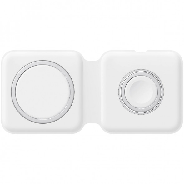 Двойное зарядное устройство Apple MagSafe Duo Charger MHXF3AM/A, белый в Мытище