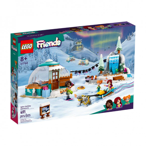 Конструктор LEGO Friends 41760 Праздничное приключение в иглу в Мытище