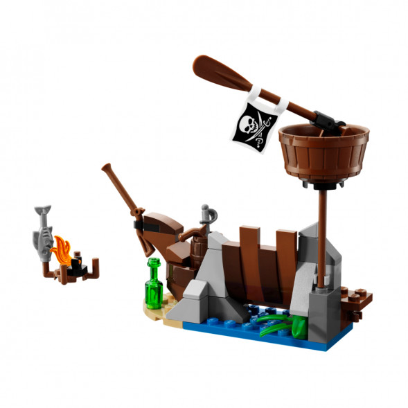 Конструктор LEGO Pirates 70409 Защита обломков корабля в Мытище