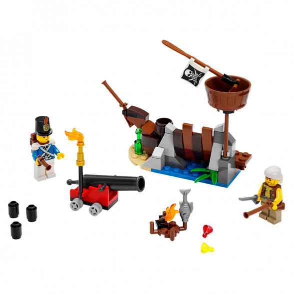Конструктор LEGO Pirates 70409 Защита обломков корабля в Мытище