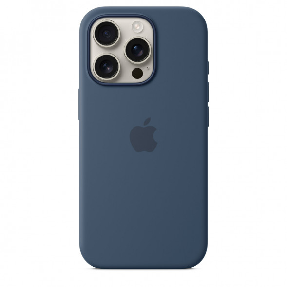 Чехол Apple iPhone 16 Pro Silicone Case with MagSafe, Denim (MYYK3ZM/A) в Мытище