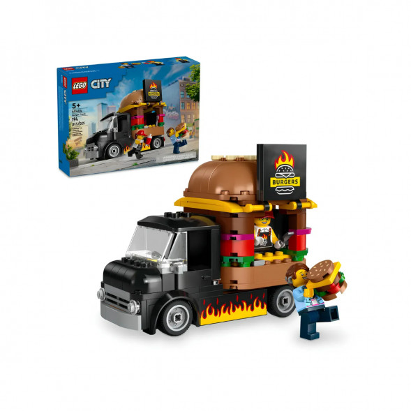 Конструктор LEGO City 60404 Бургерная на колесах в Мытище