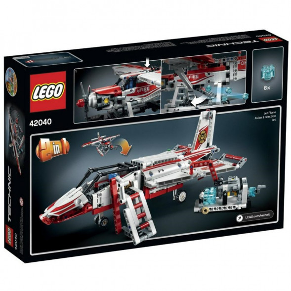 Конструктор LEGO Technic 42040 Пожарный самолет в Мытище