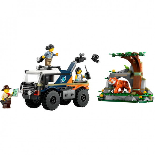 Конструктор LEGO City 60426 Внедорожный грузовик Исследователь джунглей в Мытище