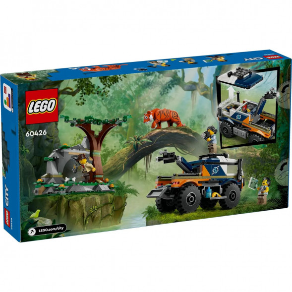 Конструктор LEGO City 60426 Внедорожный грузовик Исследователь джунглей в Мытище