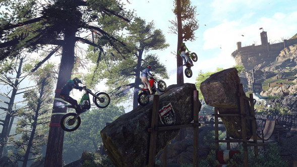 Игра Trials Rising. Gold Edition [Playstation 4, русские субтитры] в Мытище