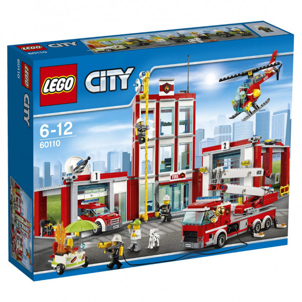 Конструктор LEGO City 60110 Пожарная часть в Мытище