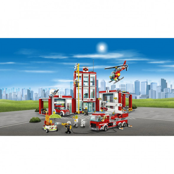Конструктор LEGO City 60110 Пожарная часть в Мытище