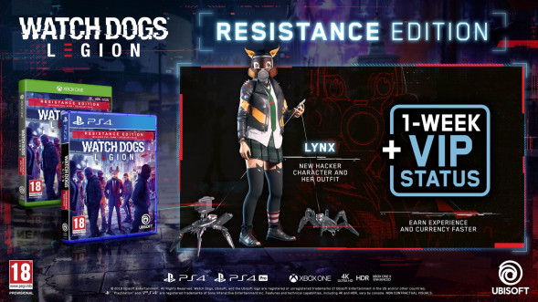 Игра Watch Dogs: Legion. Resistance Edition [PS4, русская версия] в Мытище