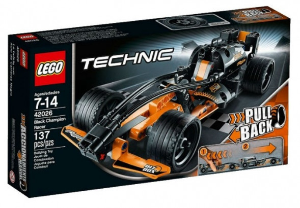 Конструктор LEGO Technic 42026 Чёрный гоночный автомобиль в Мытище