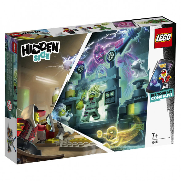 Конструктор LEGO Hidden Side 70418 Лаборатория призраков в Мытище