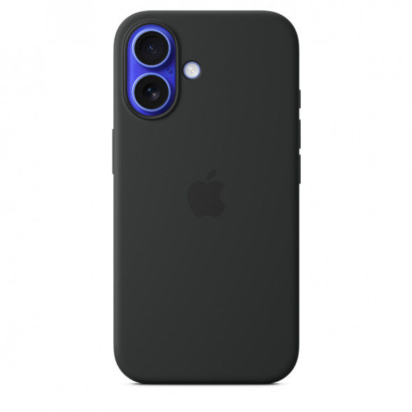 Чехол Apple для iPhone 16 Silicone MagSafe, Black (MYY13ZM/A) в Мытище