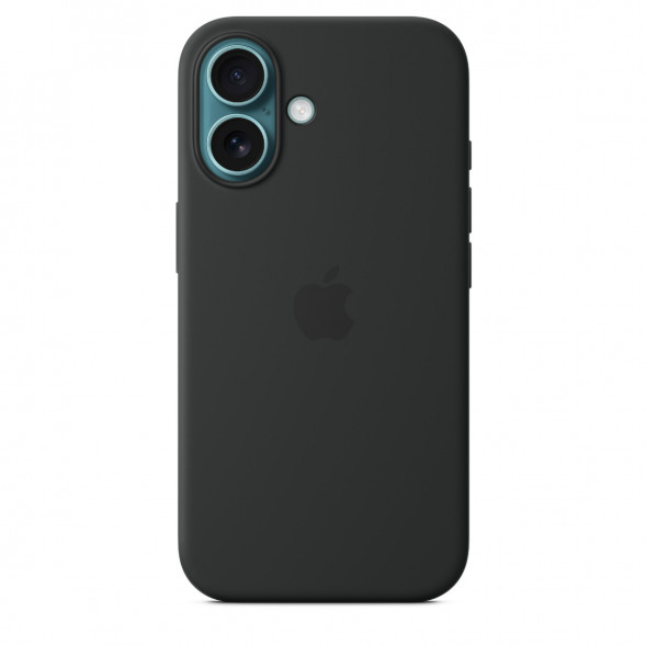 Чехол Apple для iPhone 16 Silicone MagSafe, Black (MYY13ZM/A) в Мытище