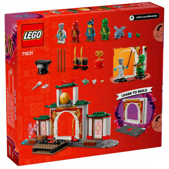 Конструктор LEGO Ninjago 71831 Храм Кружитцу ниндзя в Мытище