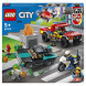 Конструктор LEGO City Fire 60319 Пожарная бригада и полицейская погоня в Мытище