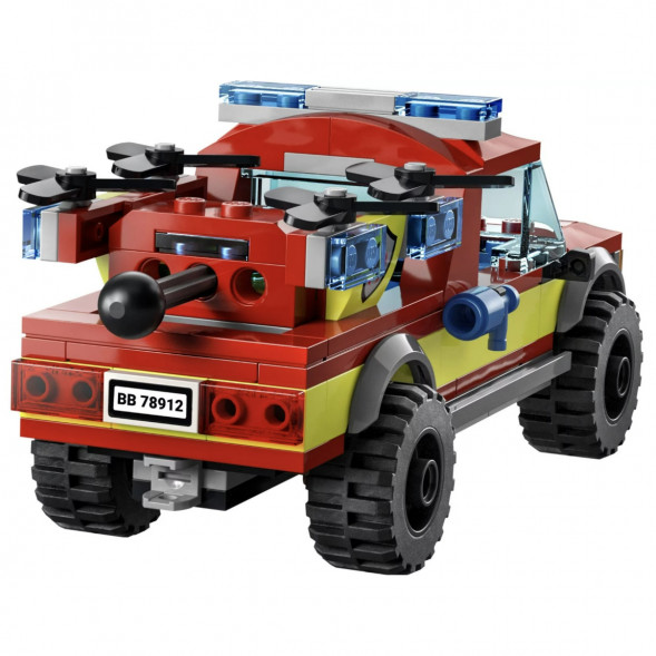 Конструктор LEGO City Fire 60319 Пожарная бригада и полицейская погоня в Мытище