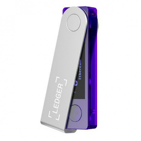 Аппаратный криптокошелек Ledger Nano X, Cosmic Purple в Мытище