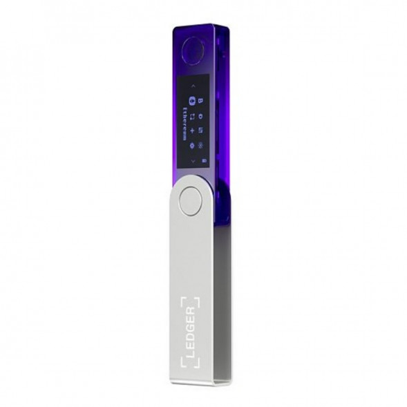 Аппаратный криптокошелек Ledger Nano X, Cosmic Purple в Мытище