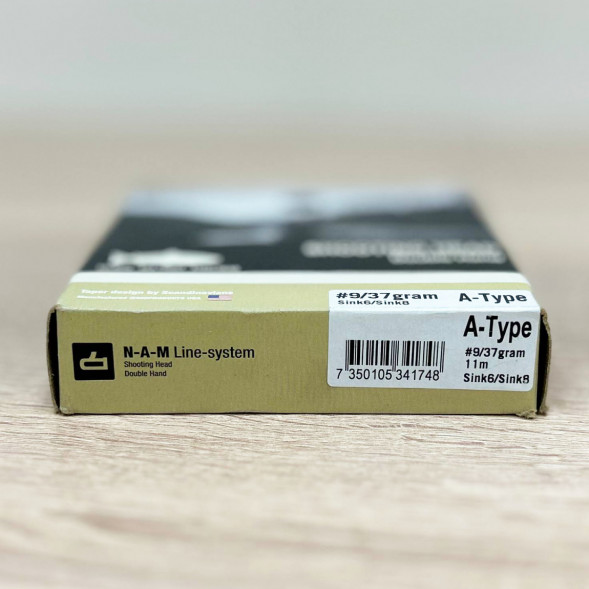 Рыболовная леска N-A-M Line System Shooting Head #9/37gram Sink6-Sink8 A-Type в Мытище