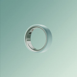 Умное кольцо Oura Ring 4 Ceramic (размер 11), Морской прилив/Tide