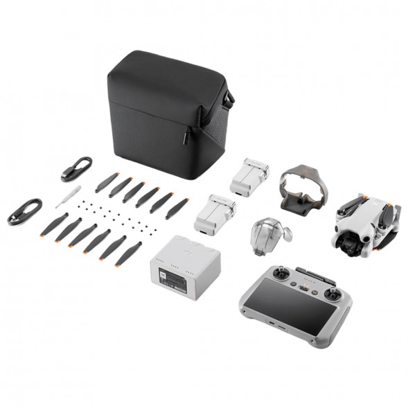 Квадрокоптер DJI Mini 4 Pro Fly More Combo (DJI RC 2) в Мытище