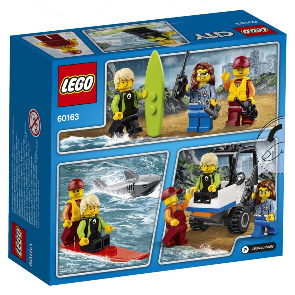 Конструктор LEGO City 60163 Береговая охрана в Мытище
