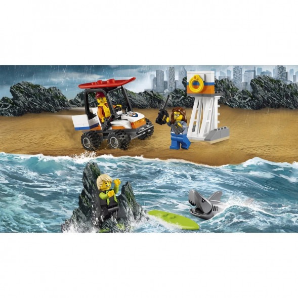 Конструктор LEGO City 60163 Береговая охрана в Мытище