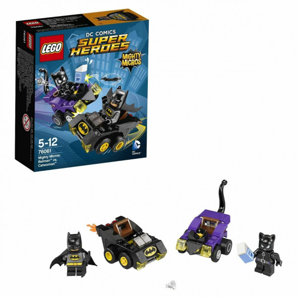 Конструктор LEGO Super Heroes 76061 Бэтмен против Женщины‑кошки в Мытище