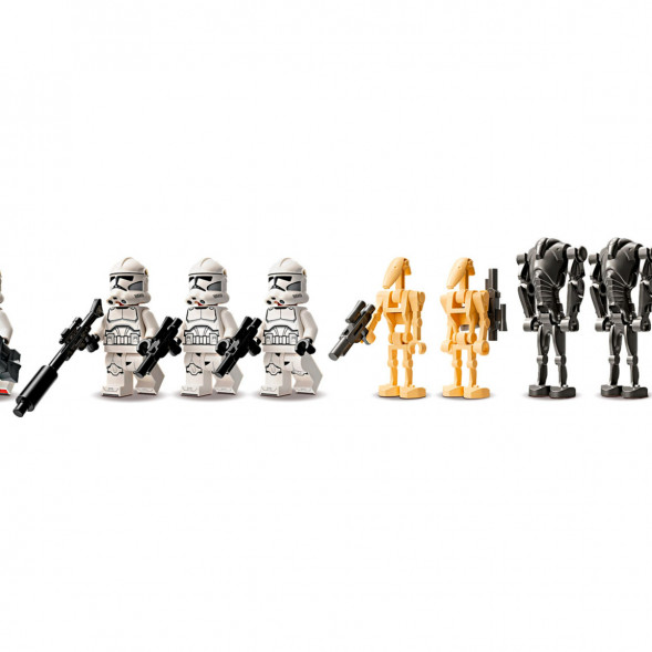 Конструктор LEGO Star Wars 75372 Боевой набор солдат-клонов и боевых дроидов в Мытище