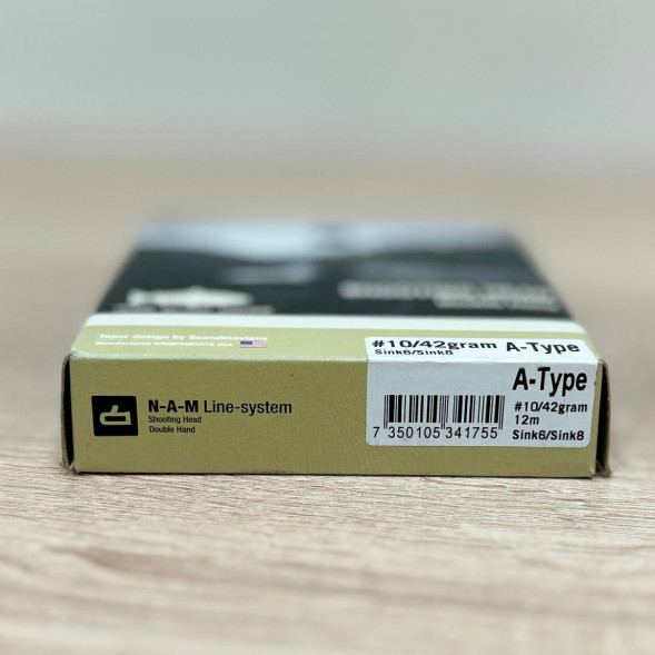Рыболовная леска N-A-M Line System Shooting Head #10/42gram Sink6-Sink8 A-Type в Мытище
