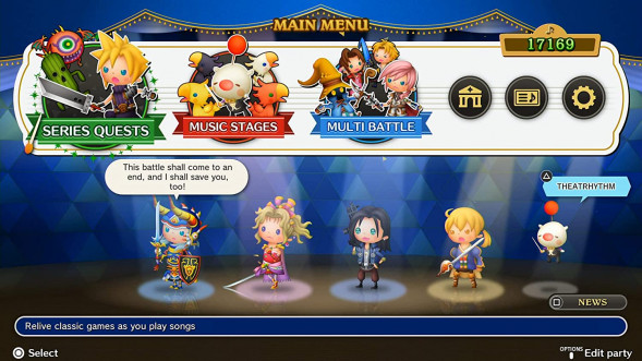 Игра Theatrhythm: Final Bar Line [Nintendo Switch, английская версия] в Мытище