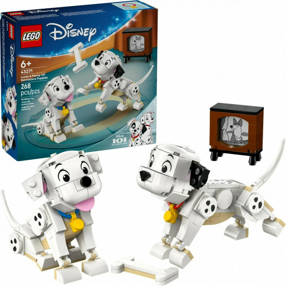 Конструктор LEGO Disney 43271 Лаки и Пенни, и 101 щенок далматинцев в Мытище