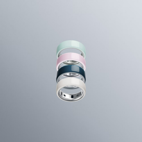 Умное кольцо Oura Ring 4 Ceramic (размер 12), Морской прилив/Tide в Мытище