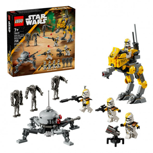 Конструктор LEGO Star Wars 75431 Боевой набор клонов 327-го звездного корпуса в Мытище