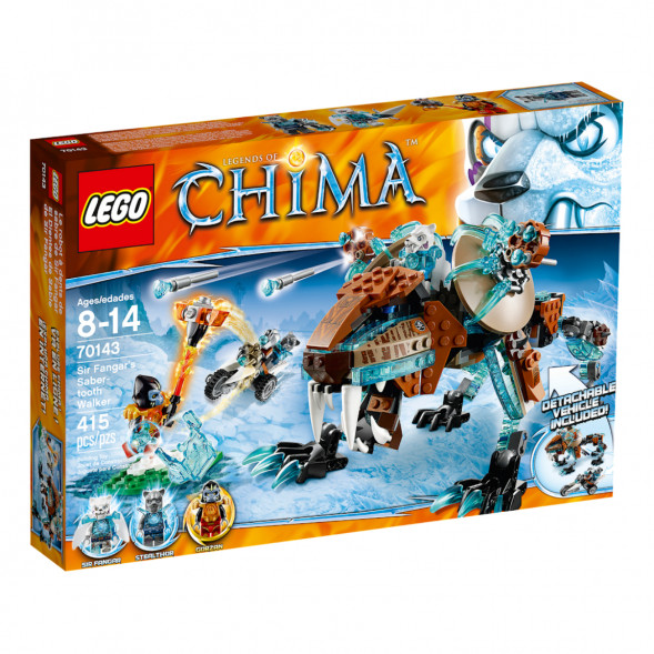 Конструктор LEGO Legends of Chima 70143 Саблезубый шагающий робот Сэра Фангара в Мытище