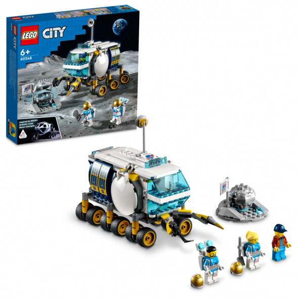 Конструктор LEGO City Space 60348 Луноход в Мытище