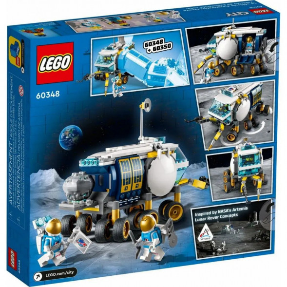 Конструктор LEGO City Space 60348 Луноход в Мытище