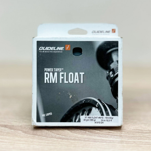 Рыболовная леска Guideline Power Taper RM Float #9/10, 16m, 45gm, Mist Blue в Мытище