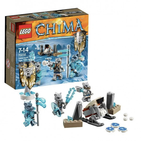Конструктор LEGO Legends of Chima 70232 Лагерь клана Саблезубых Тигров в Мытище