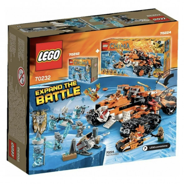 Конструктор LEGO Legends of Chima 70232 Лагерь клана Саблезубых Тигров в Мытище