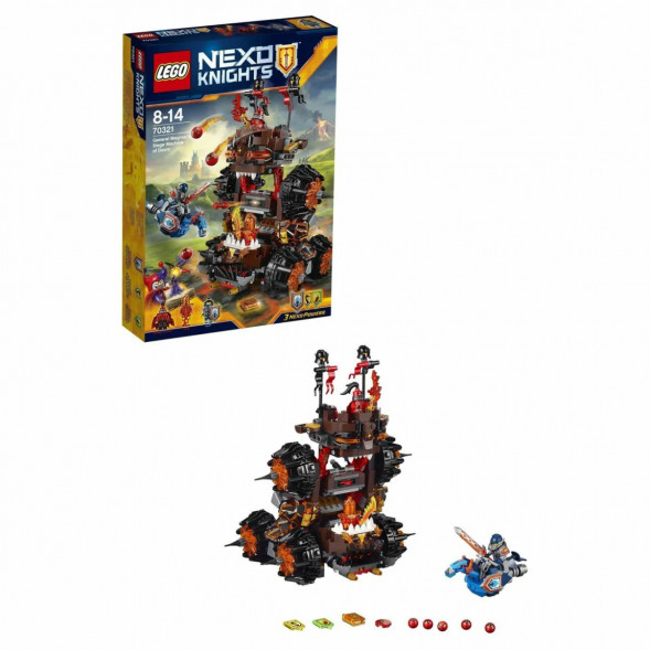 Конструктор LEGO Nexo Knights 70321 Роковое наступление Генерала Магмара в Мытище