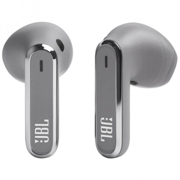 Беспроводные наушники JBL Live Flex, серебристый в Мытище
