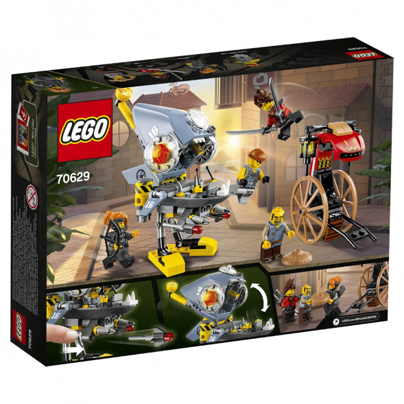 Конструктор LEGO Ninjago 70629 Нападение пираньи в Мытище