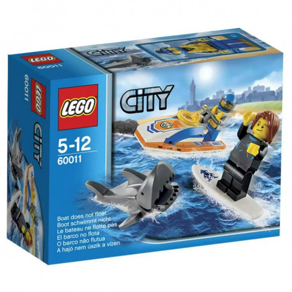 Конструктор LEGO City 60011 Спасение сёрфингиста в Мытище