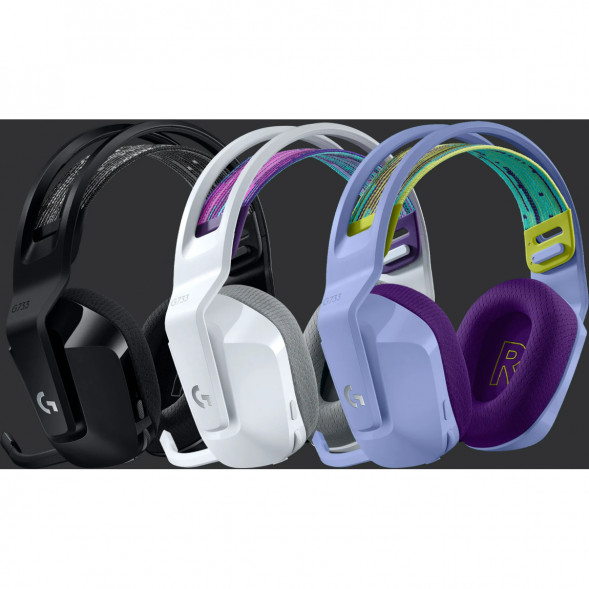 Игровая гарнитура Logitech G733 RGB Lightspeed Wireless, сиреневый в Мытище