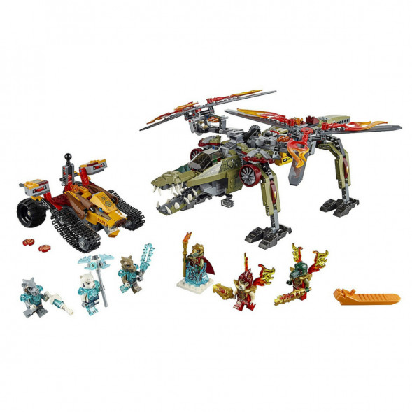 Конструктор LEGO Legends of Chima 70227 Спасение короля Кроми в Мытище