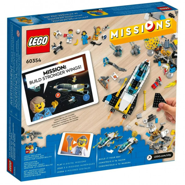 Конструктор LEGO City 60354 Космическая миссия для исследования Марса в Мытище